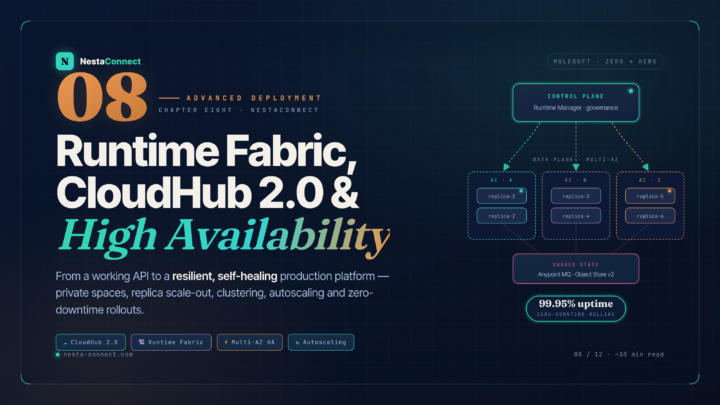 Anypoint Platform, Runtime Manager, CloudHub 2.0, Anypoint Runtime Fabric